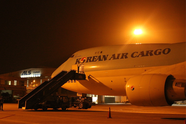 Ga hàng hóa ALS chính thức cung cấp dịch vụ hàng hóa hàng không cho Korean  Air